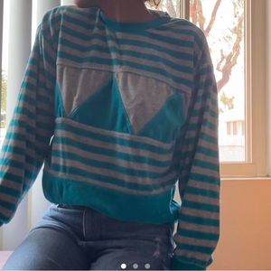 Geometric vintage sweater